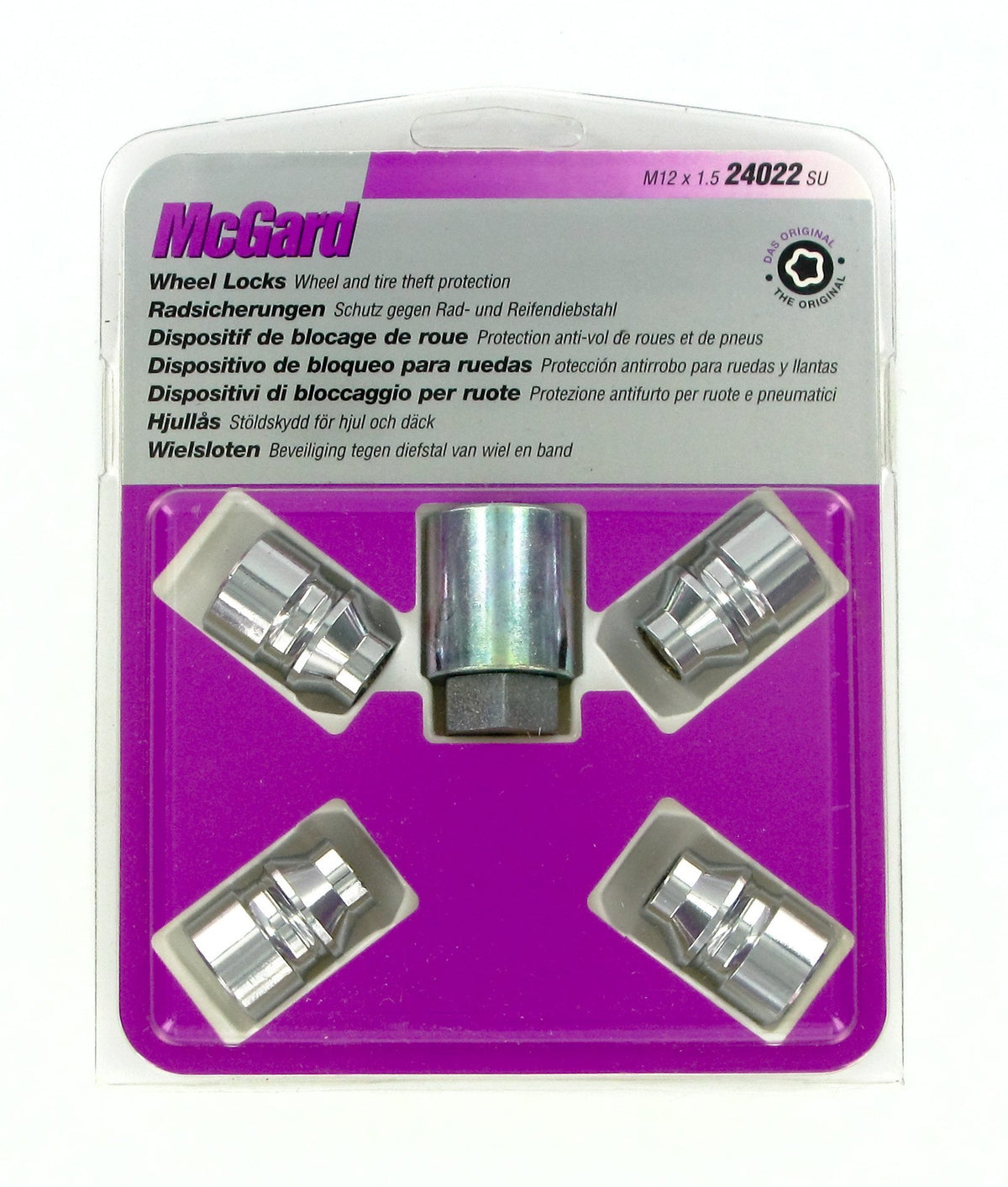 McGard Dadi ruota auto conici kit 4 pz - Original - G050