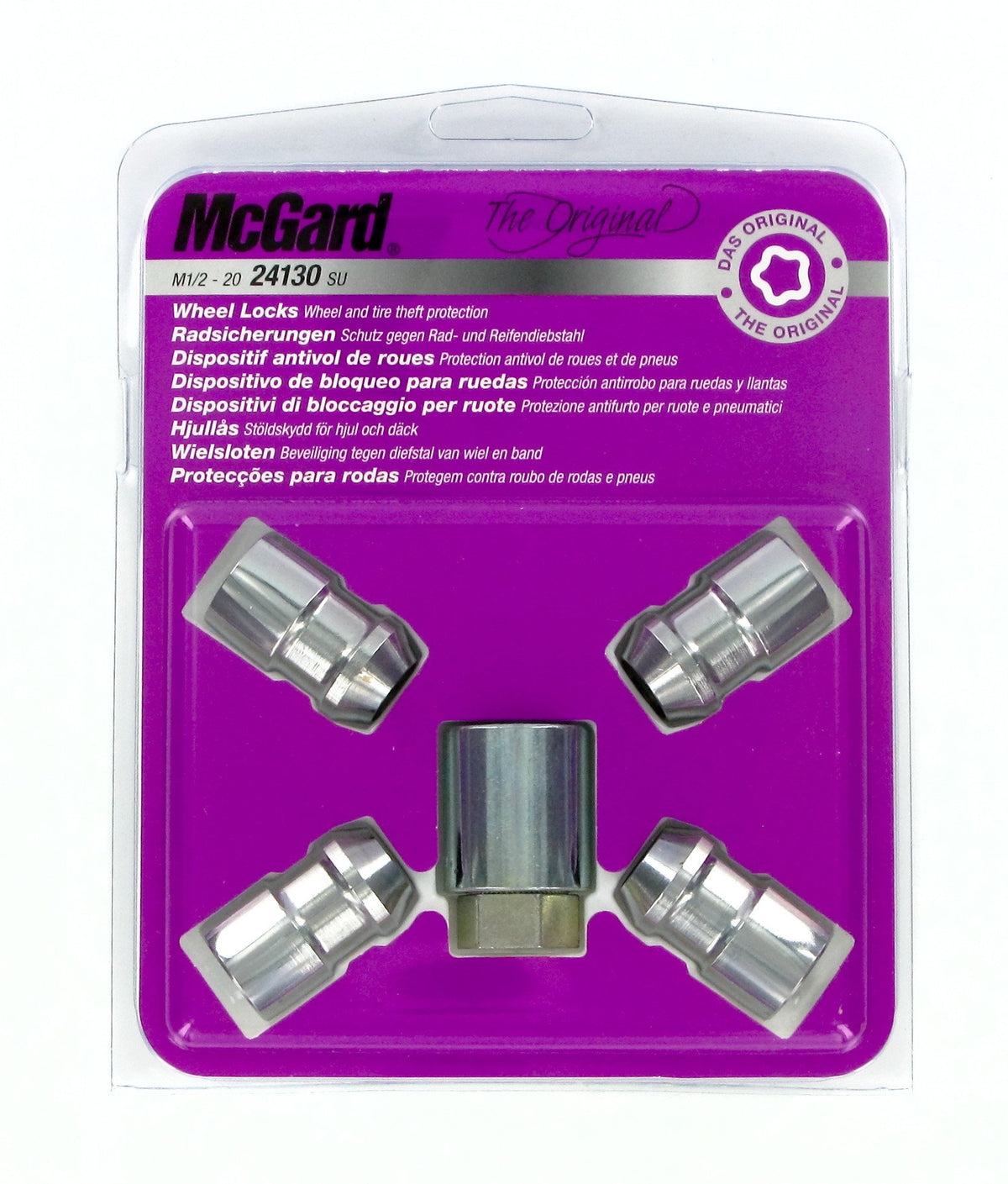 McGard Dadi ruota auto conici kit 4 pz - Original - F040