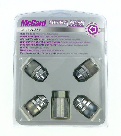 McGard Dadi ruota auto conici kit 4 pz - Ultra High Security - F150