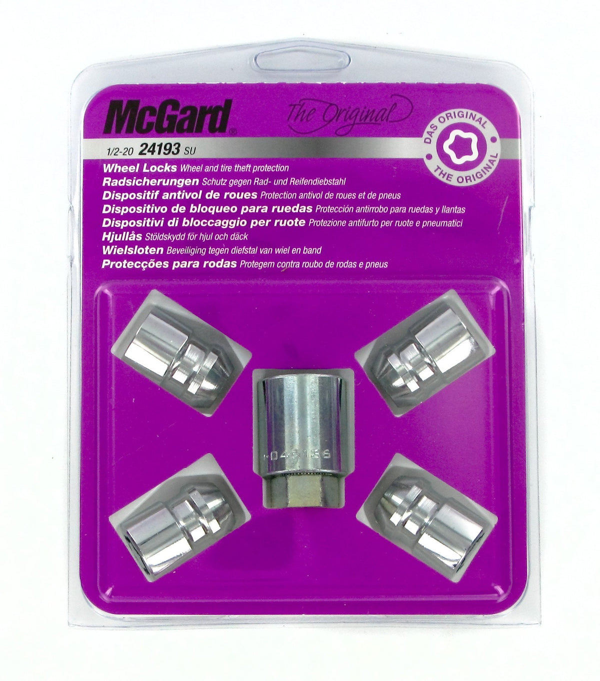 McGard Dadi ruota auto conici kit 4 pz - Original - F010