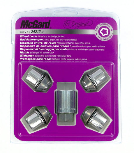 McGard Dadi ruota auto Conici con rondella flottante kit 4 pz - Original - H010