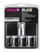 McGard Dadi conici, kit 4 pz - Black Edition - F170