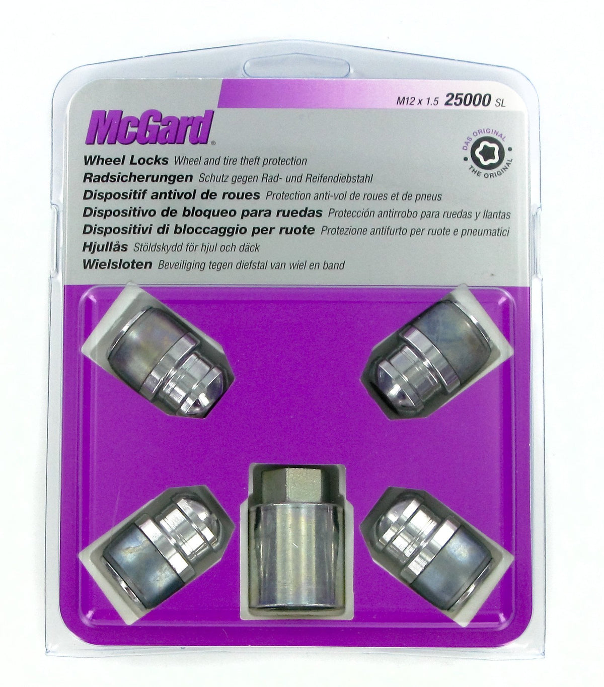 McGard Dadi ruota auto sferici kit 4 pz - Ultra High Security - M010