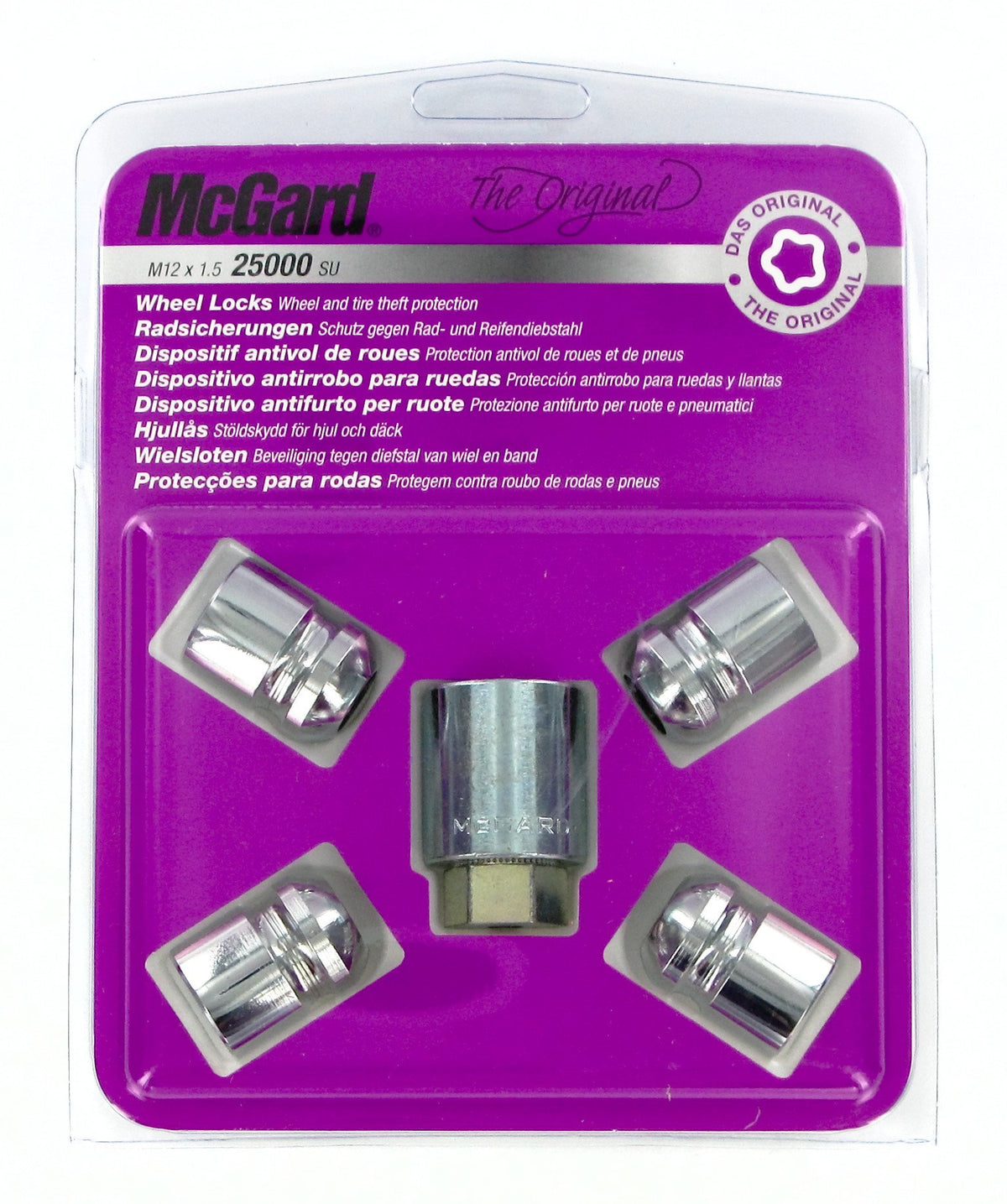 McGard Dadi ruota auto sferici kit 4 pz - Original - M010