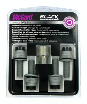 McGard Bulloni ruota auto piatti con rondella kit 4 pz - Black Edition - D010