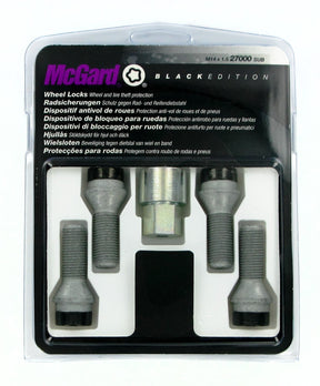McGard Bulloni ruota auto conici kit 4 pz - Black Edition - A350