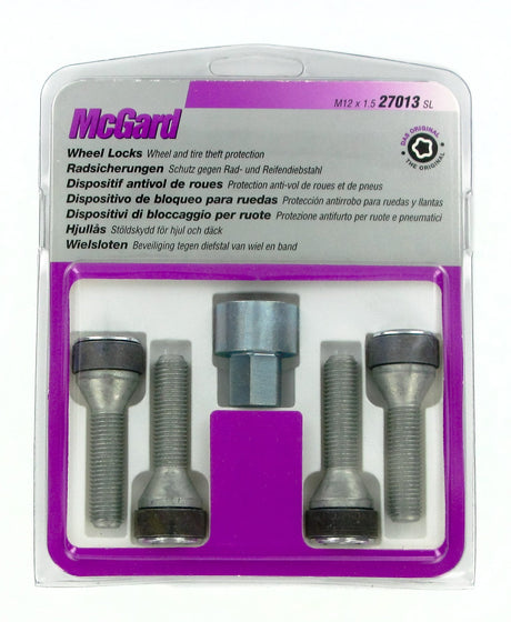 McGard Bulloni ruota auto conici kit 4 pz - Ultra High Security - A170