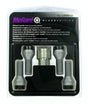 McGard Bulloni ruota auto conici kit 4 pz - Black Edition - A150