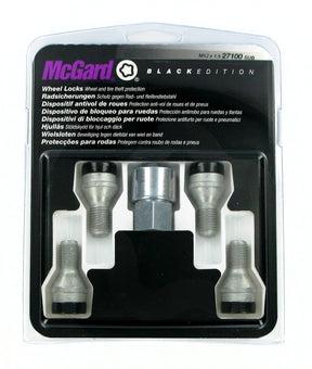 McGard Bulloni ruota auto conici kit 4 pz - Black Edition - A200