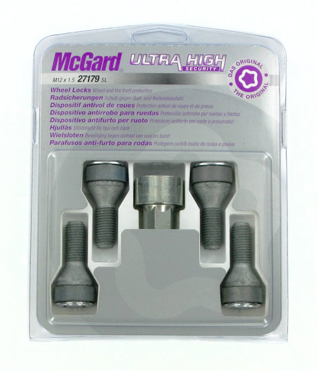 McGard Bulloni ruota auto conici kit 4 pz - Ultra High Security - A120