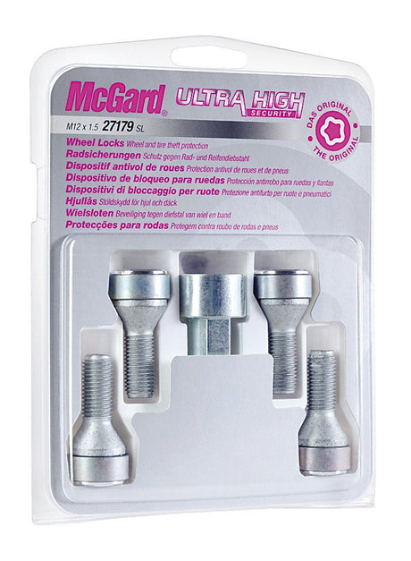 McGard Bulloni ruota auto conici kit 4 pz - Ultra High Security - A120