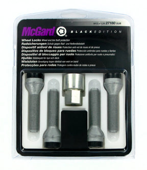 McGard Bulloni ruota auto conici kit 4 pz - Black Edition - A080