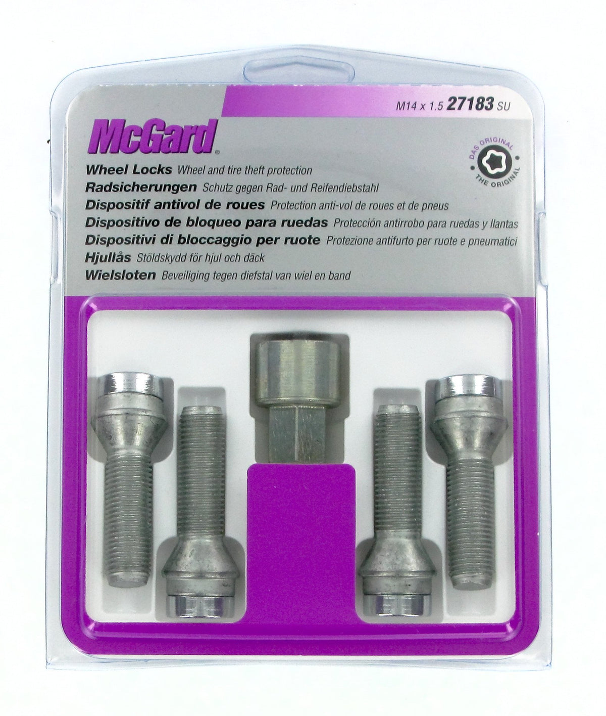 McGard Bulloni ruota auto conici kit 4 pz - Original - A320
