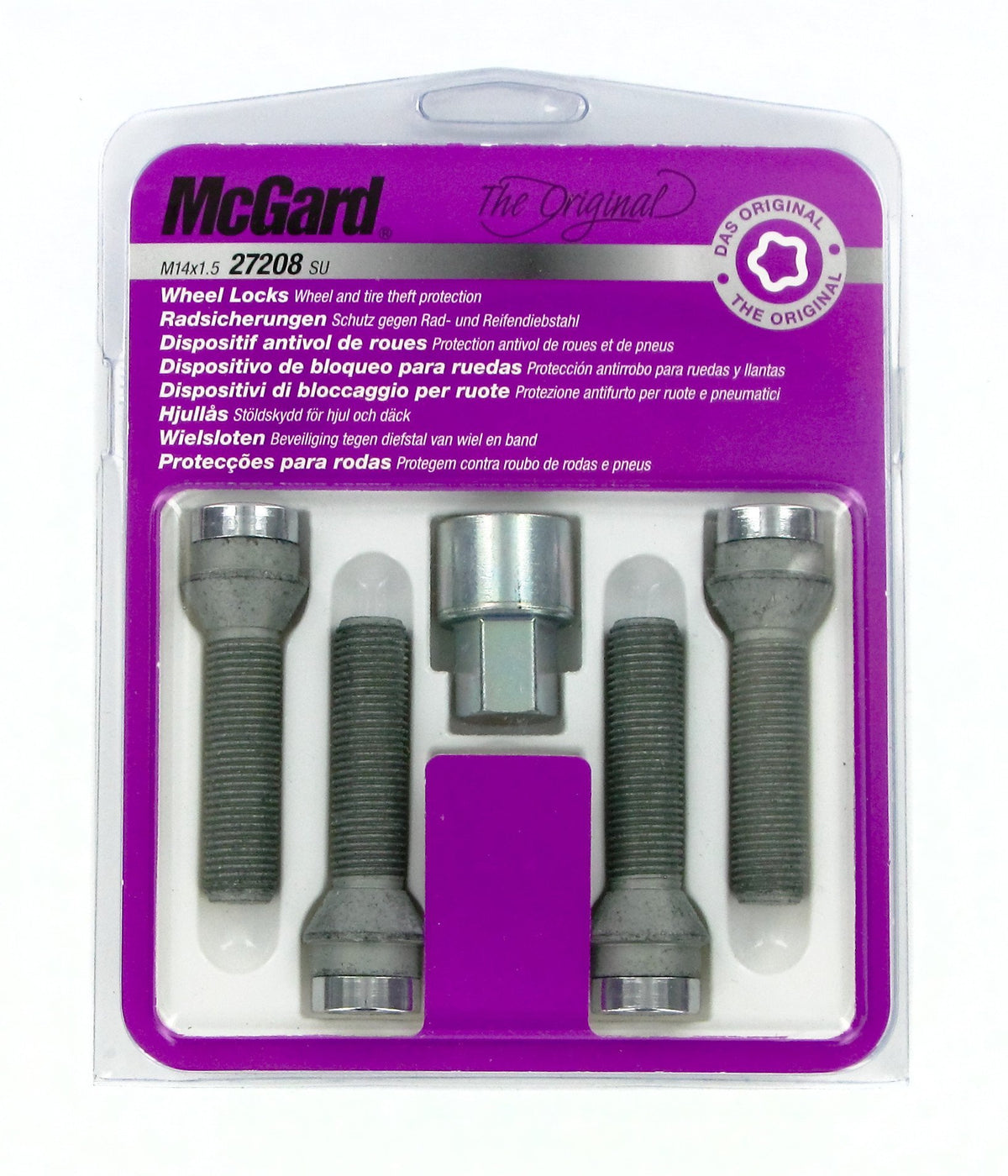 McGard Bulloni ruota auto conici kit 4 pz - Original - A340
