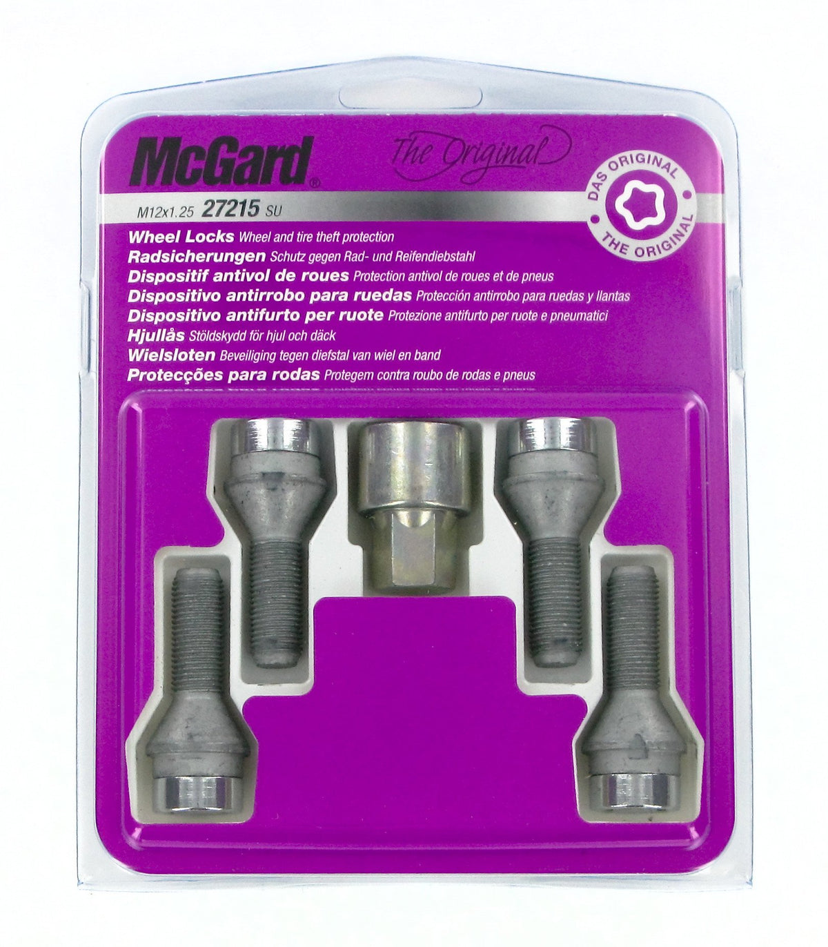 McGard Bulloni ruota auto conici kit 4 pz - Original - A030