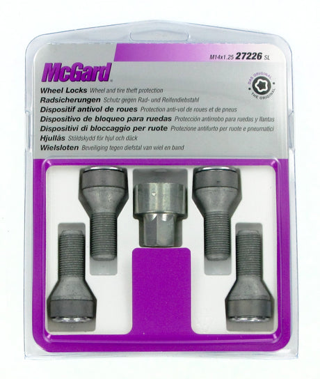 McGard Bulloni ruota auto conici kit 4 pz - Ultra High Security - A220
