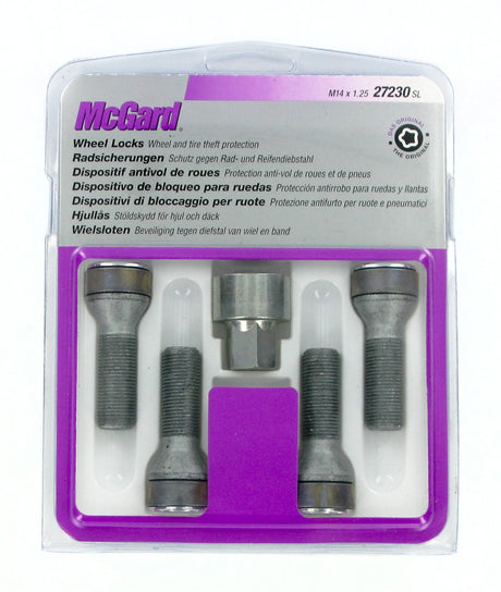 McGard Bulloni ruota auto conici kit 4 pz - Ultra High Security - A240