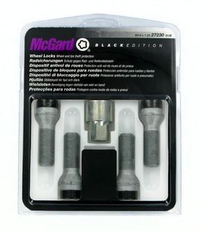 McGard Bulloni ruota auto conici kit 4 pz - Black Edition - A240