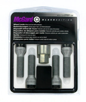 McGard Bulloni ruota auto conici kit 4 pz - Black Edition - A250