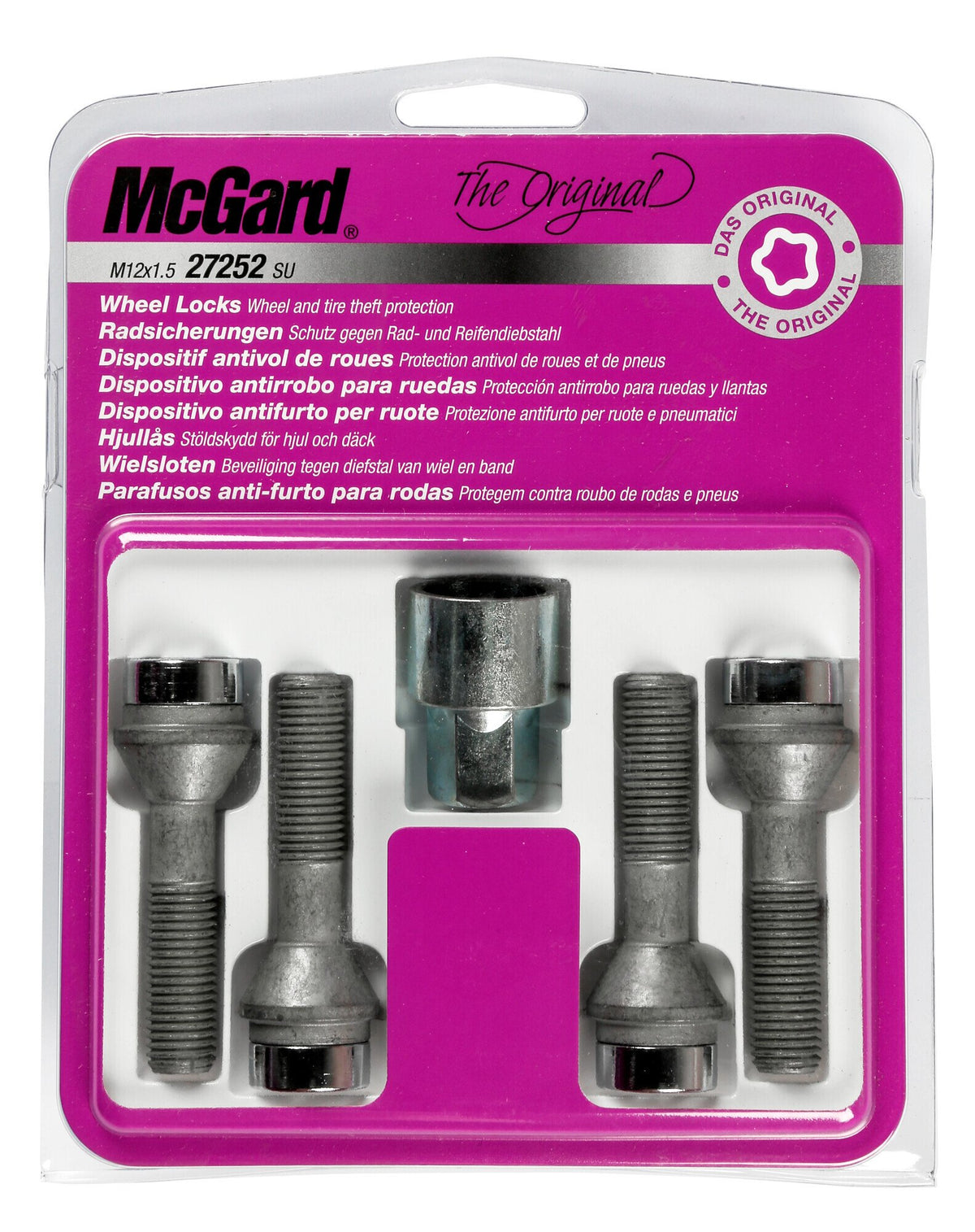 McGard Bulloni ruota auto conici kit 4 pz - Original - A175