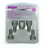 McGard Bulloni ruota auto sferici kit 4 pz - Ultra High Security - E080