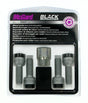 McGard Bulloni ruota auto sferici kit 4 pz - Black Edition - E050