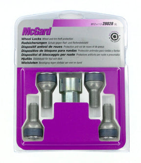 McGard Bulloni ruota auto sferici kit 4 pz - Ultra High Security - E020