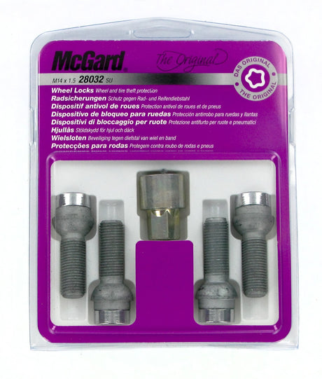 McGard Bulloni ruota auto sferici kit 4 pz - Original - E110