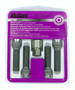 McGard Bulloni ruota auto sferici kit 4 pz - Original - E150