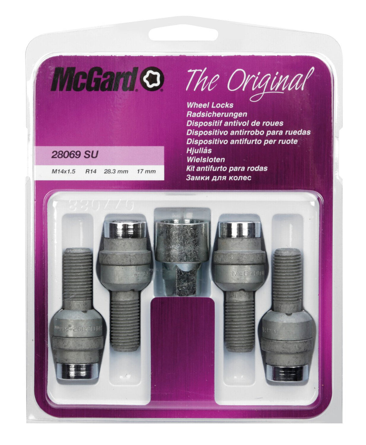 McGard Bulloni sferici, kit 4 pz - Original - E095