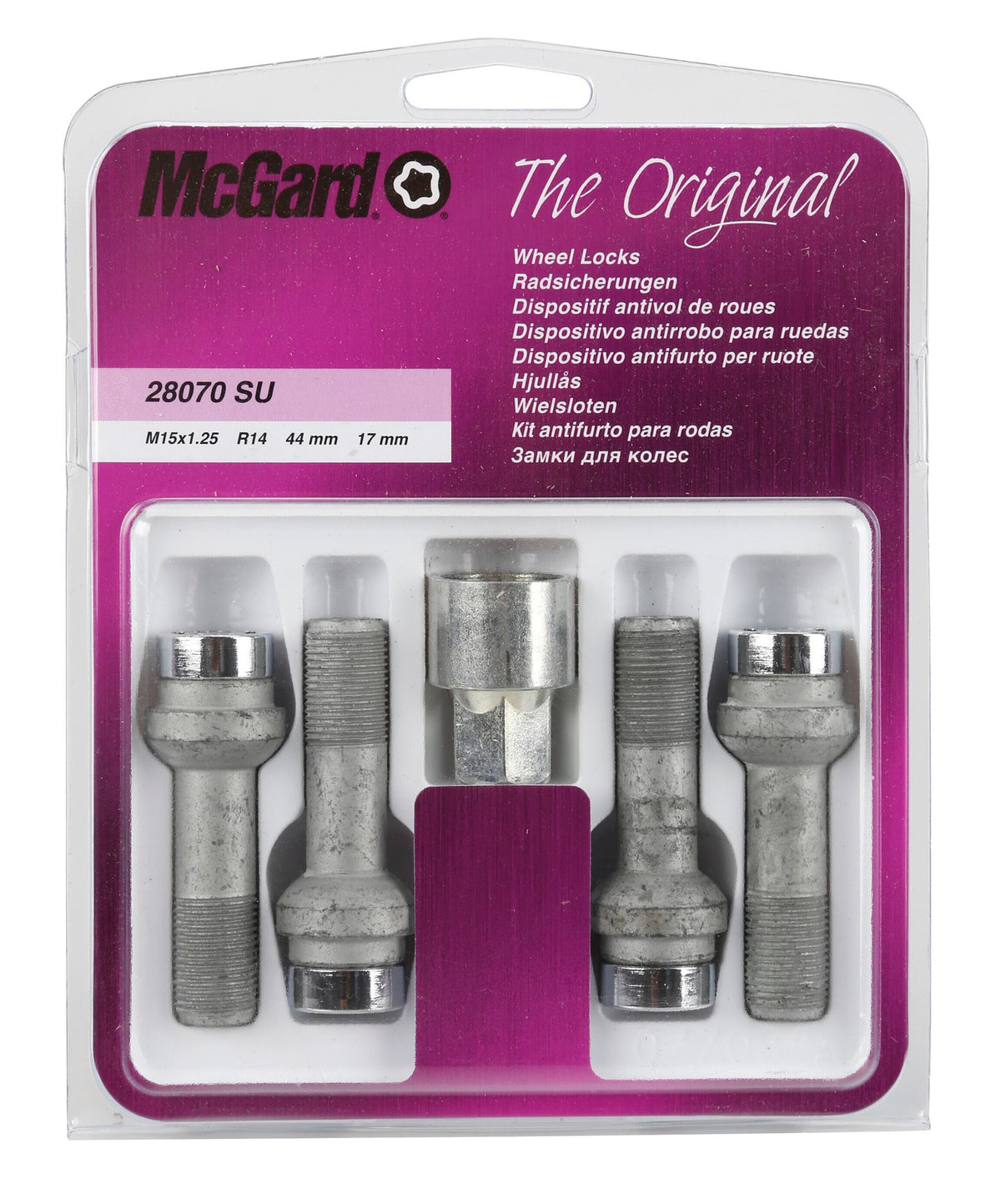 McGard Bulloni sferici, kit 4 pz - Original - E180