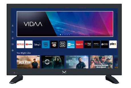 Smart TV 19" per camion 12/24V con adattatore accendisigari  Majestic
