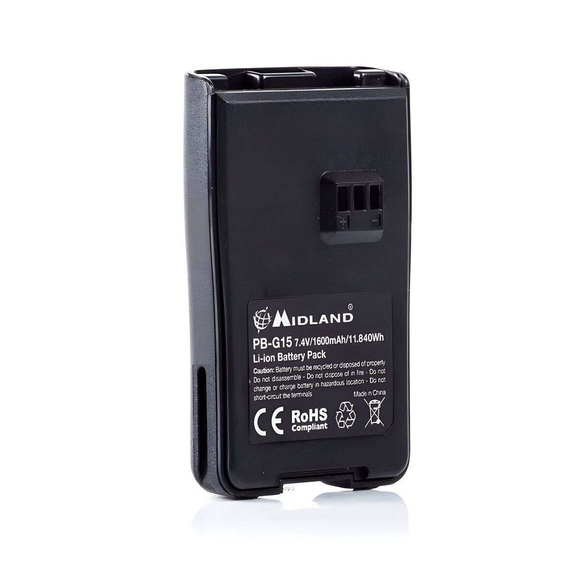 Midland PB-G15/G18, batteria radio