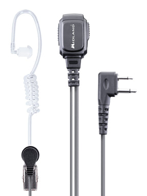 Midland MA31 L Pro, auricolare con microfono 2 pin Midland