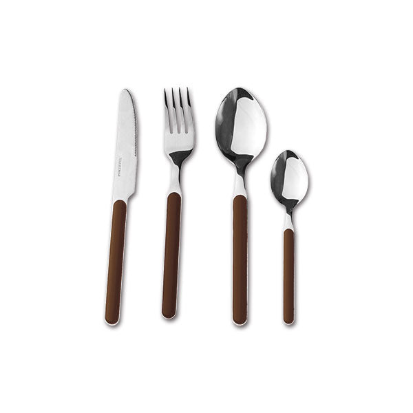 Brunner Set posate Delice marrone