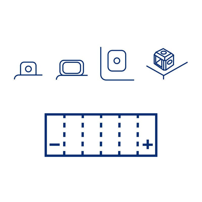 Magneti Marelli MMX30L vorgeladene, versiegelte Batterie