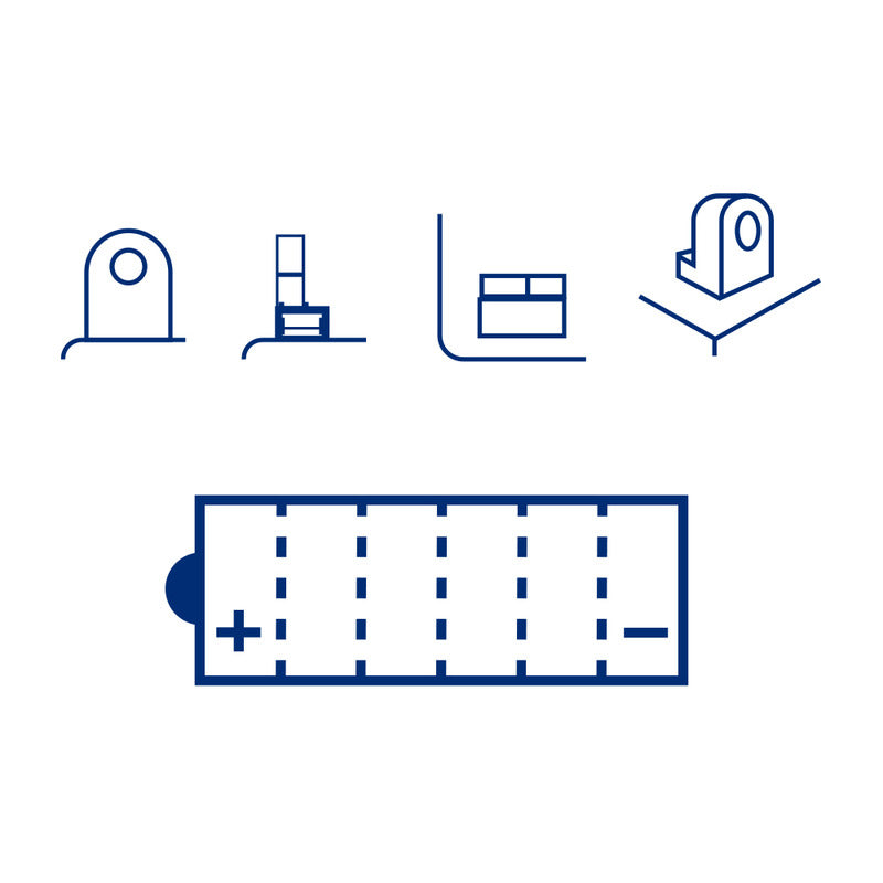 Magneti Marelli Batteria Mob7-A-sm con Acido