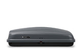 Cofre de techo para coche MODULA Ciao 310, gris mate, 126 x 78 x 35 cm