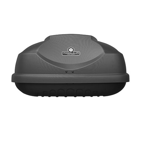MODULA Beluga 460 Dachbox für Autos, Hochglanzweiß, 157 x 91 x 46,5 cm