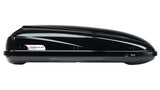 MODULA Box Portatutto Tetto Auto Travel Easy 460 Nero Lucido 197X70,8X47,9 CM