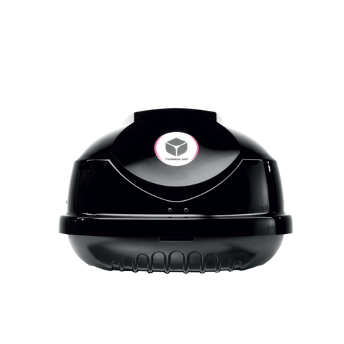 MODULA Box Portatutto Tetto Auto Travel Easy 460 Nero Lucido 197X70,8X47,9 CM