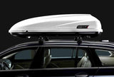 MODULA Box Portatutto Tetto Auto Travel Easy 460 Bianco Lucido 197X70,8X47,9 CM