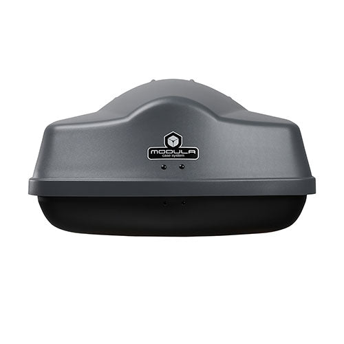 Cofre de techo para coche MODULA Ciao 340, gris mate, 140 x 80 x 44 cm