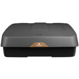 MODULA Falcon 550 Dachbox für Autos, matt geprägtes Grau, 206 x 90 x 42 cm