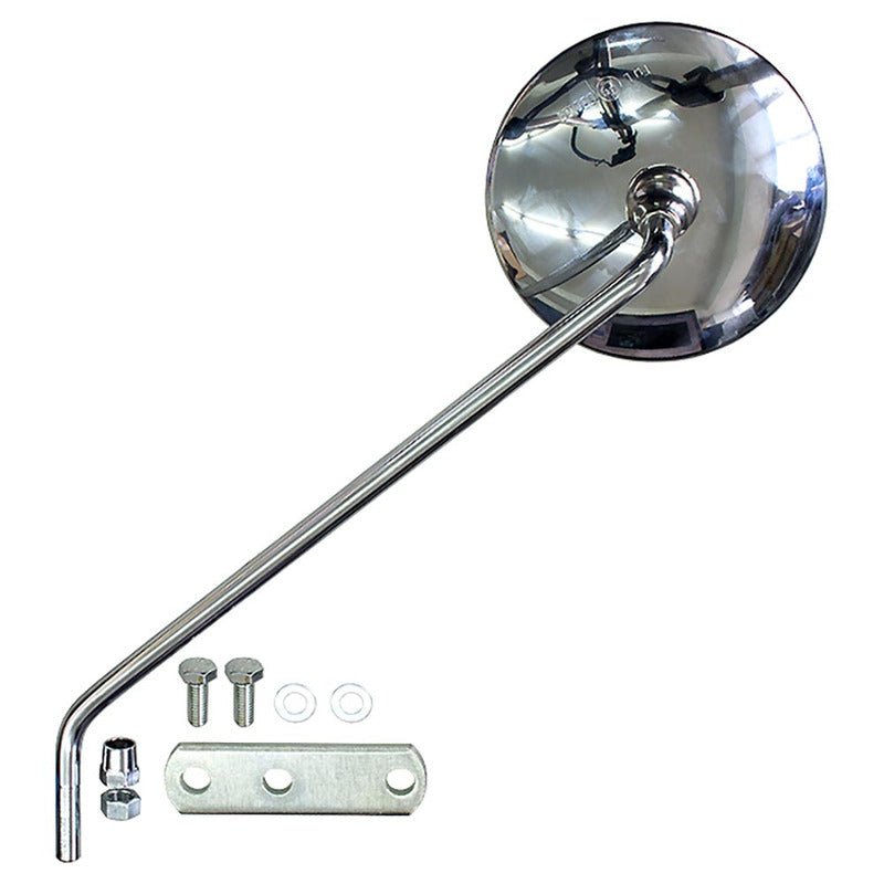 Magneti Marelli linker Außenspiegel für Vespa PX 125/150/200 (Baujahre 1998–2007) mit Halterung