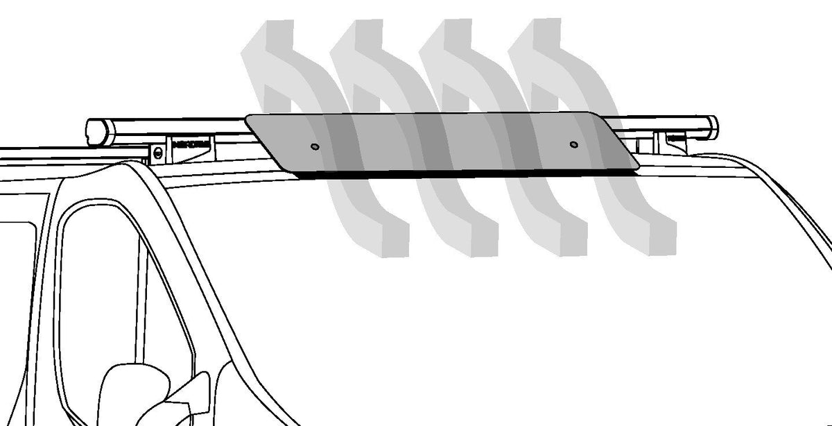 Nordrive K-11 Deflettore Aero Kargo - 110 cm N11054