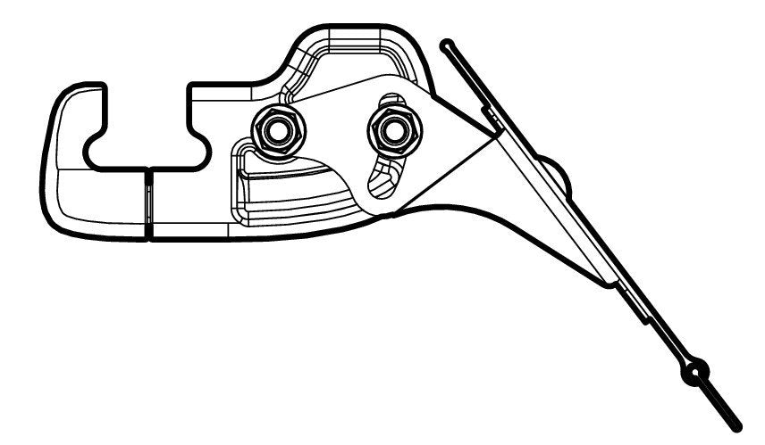 Nordrive K-11 Deflettore Aero Kargo - 110 cm N11054