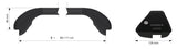 Lampa Snap Steel Barre Portatutto Telescopiche in Acciaio - S 80÷111 cm