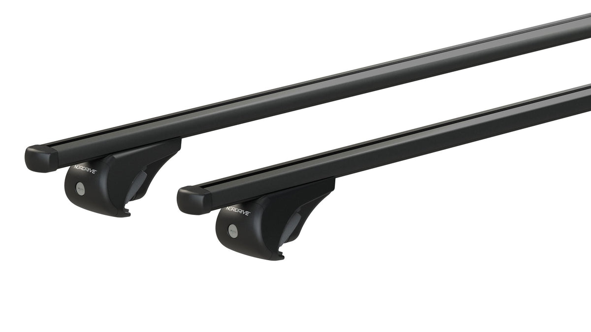 Nordrive Helio Black Rail, set completo barre portatutto in alluminio - L - Evos RA N15041
