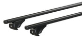 Nordrive Helio Black Rail, set completo barre portatutto in alluminio - L - Evos RA N15041
